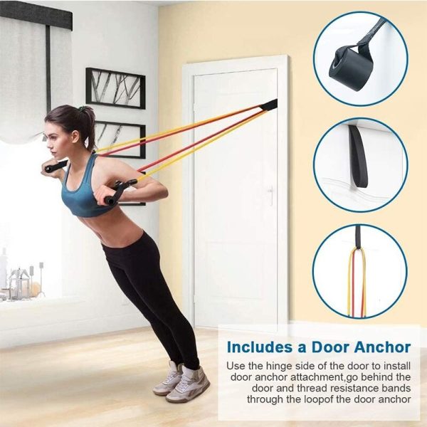 11 Piece Power Resistance Band Set