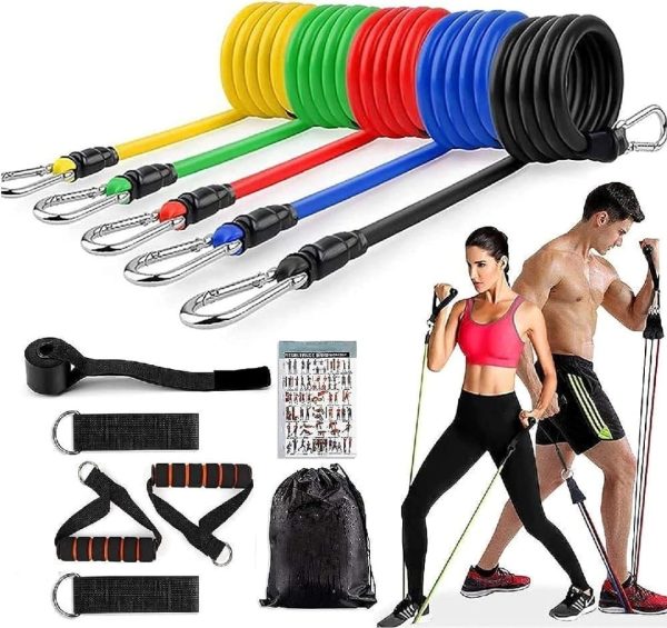 11 Piece Power Resistance Band Set